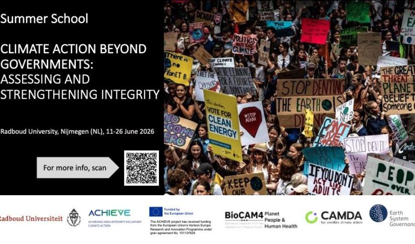 𝐒𝐔𝐌𝐌𝐄𝐑 𝐒𝐂𝐇𝐎𝐎𝐋 “𝐂𝐋𝐈𝐌𝐀𝐓𝐄 𝐀𝐂𝐓𝐈𝐎𝐍 𝐁𝐄𝐘𝐎𝐍𝐃 𝐆𝐎𝐕𝐄𝐑𝐍𝐌𝐄𝐍𝐓𝐒: 𝐀𝐒𝐒𝐄𝐒𝐒𝐈𝐍𝐆 𝐀𝐍𝐃 𝐒𝐓𝐑𝐄𝐍𝐆𝐓𝐇𝐄𝐍𝐈𝐍𝐆 𝐈𝐍𝐓𝐄𝐆𝐑𝐈𝐓𝐘” (𝟐𝟐-𝟐𝟔 𝐉𝐮𝐧𝐞 𝟐𝟎𝟐𝟔)